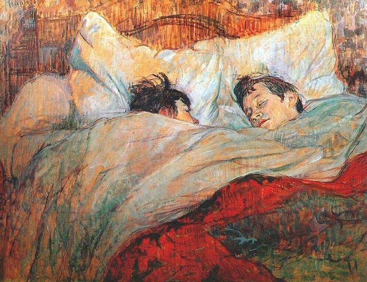 Henri de toulouse-lautrec In Bed,